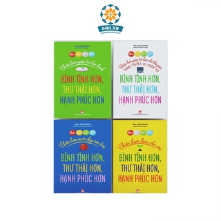 Sách bình tĩnh rèn con giúp cha mẹ nuôi dạy con cái bộ 4 cuốn