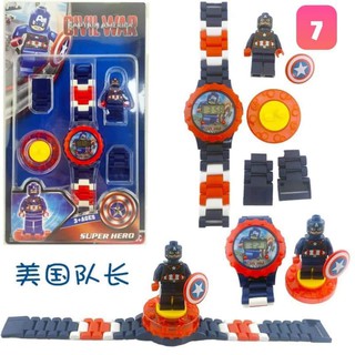 Đồng hồ lắp ráp lego cho bé