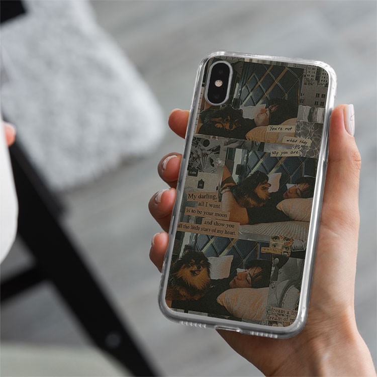 Ốp lưng iphone silicon Idol KPOP BTS Yeontan and Taehyung BLUBTS0080
