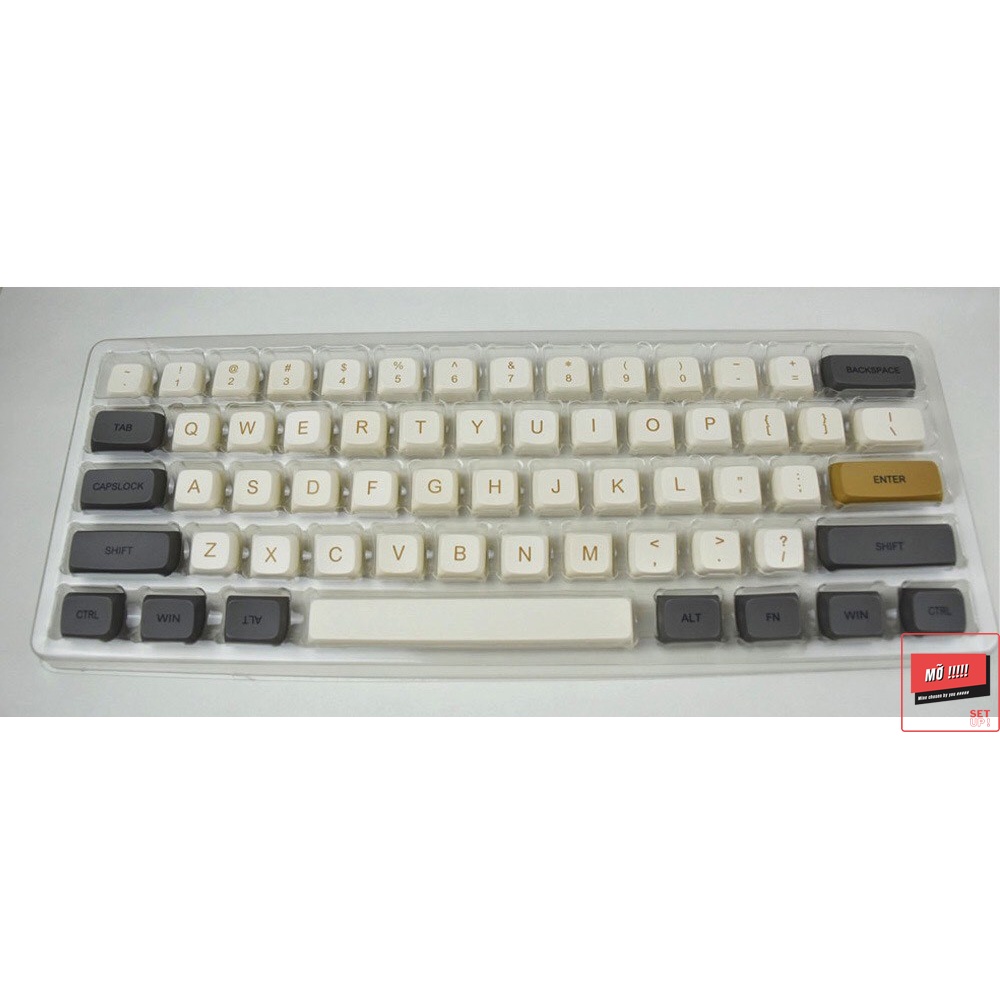 Keycap SHIMMER - XDA - Thick PBT - Dyesub,Tất cả Layout - 125 nút  bàn phím cơ