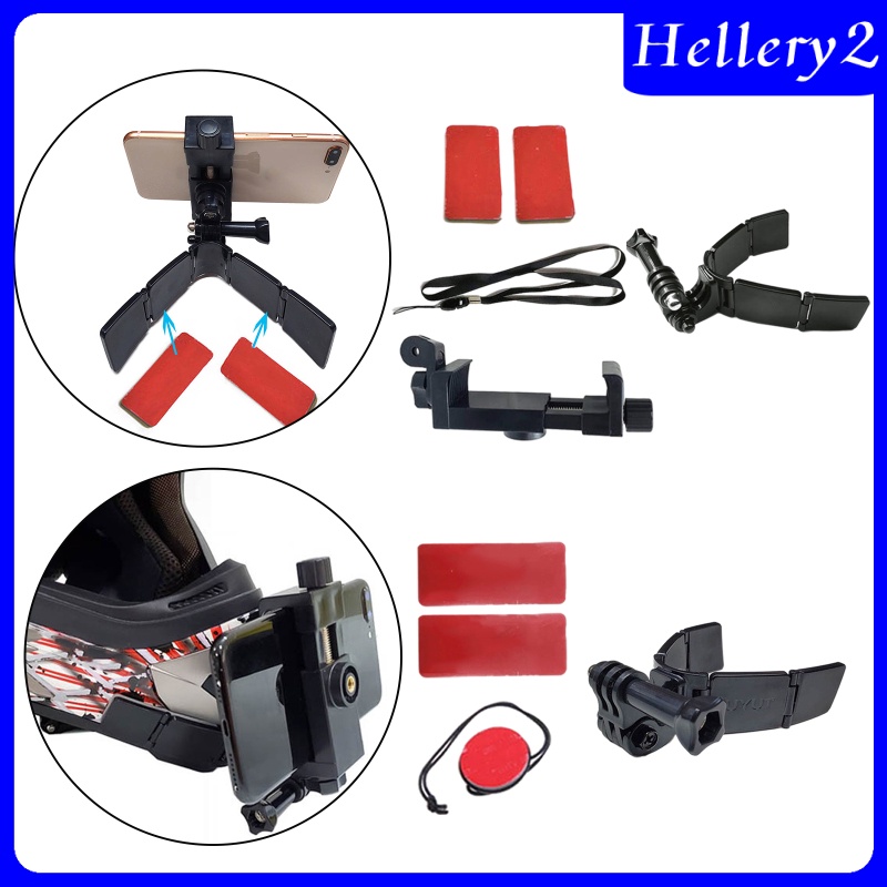 [HELLERY2] Helmet Front Chin Mount For GoPro Hero 9 8 7 6 5 4