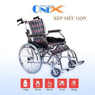 Xe lăn siêu gọn OneX tiện lợi đi du lịch