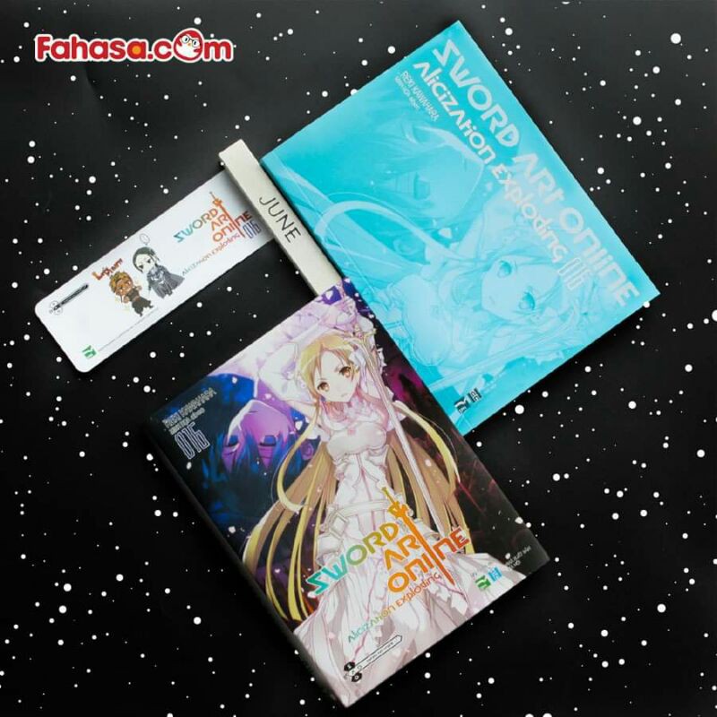 bán lẻ bookmark pvc sword art online