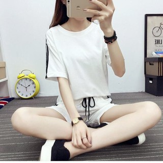 Set đồ bộ thun thể thao, đi dạo