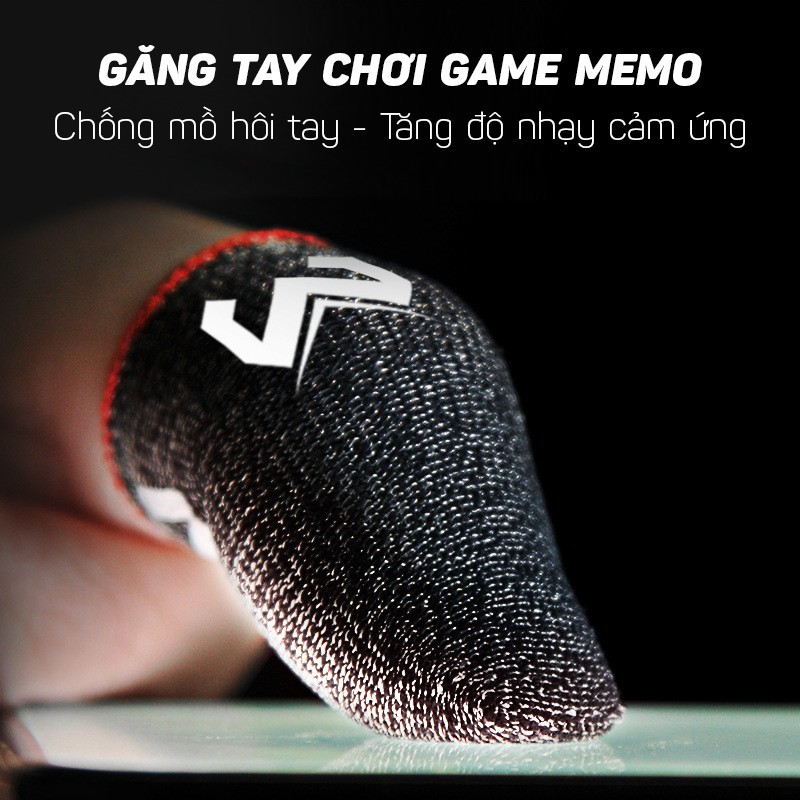 Bộ 2 Găng tay chơi game MeMo HL03 - Bao tay Chống mồ hôi, tăng độ nhạy cảm ứng khi chơi game | BigBuy360 - bigbuy360.vn