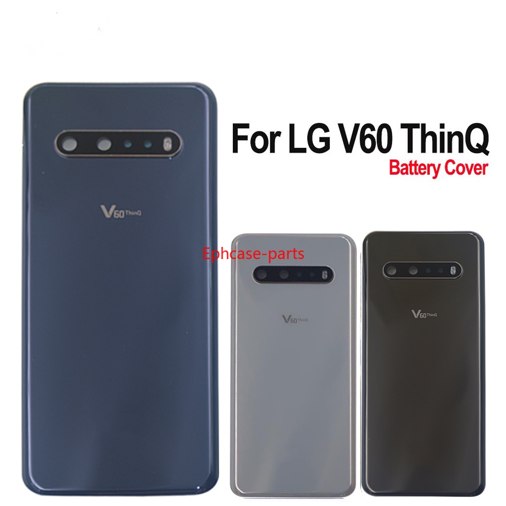 Epcp- Dành Cho LG V60 ThinQ Pin Mặt Sau Kính Nhà Ở Ốp điện thoại Ốp điện thoại Cho LG V60 ThinQ Ốp đ