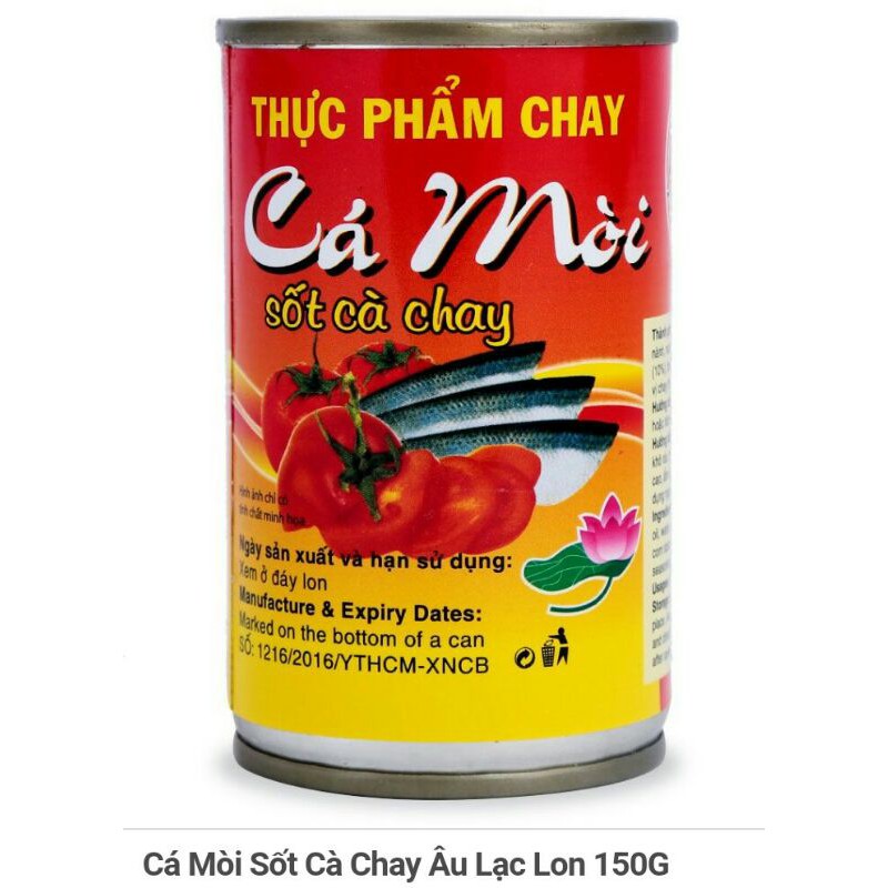 Cá Mòi Sốt Cà Chay Âu Lạc Lon 150G