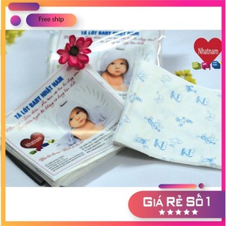 [GIÁ SỈ]Tấm lót sơ sinh dùng 1 lần Nhật Nam gói 30 tờ
