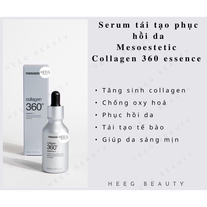 Serum tái tạo da Mesoestetic Collagen 360 Essence 30ml