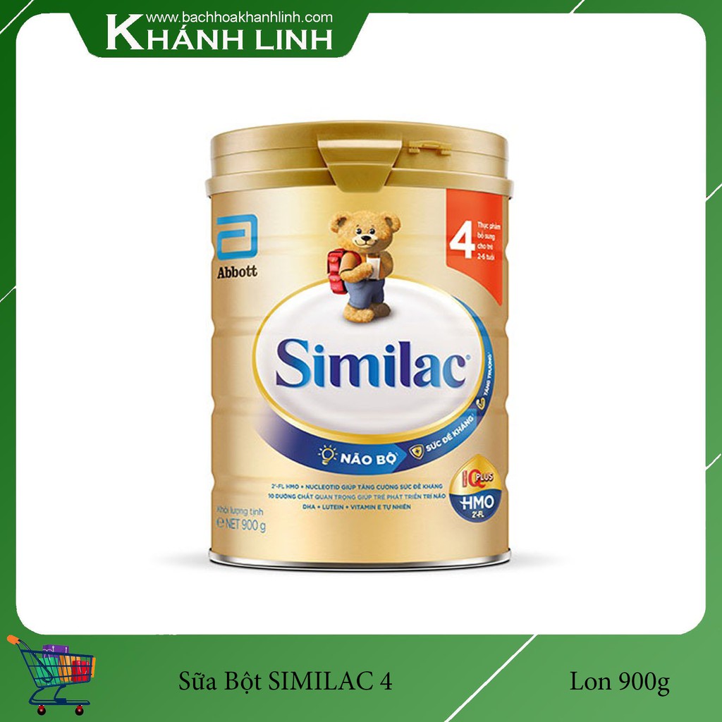 Sữa Bột Similac 4 HMO 900g ( mấu mới )