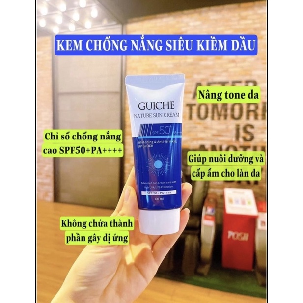 Kem Chống Nắng Guiche Nature Sun Cream Spf 50 PA++++