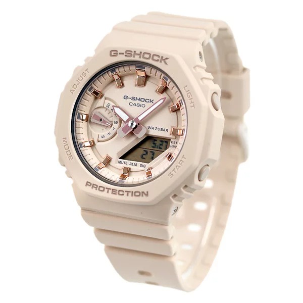 Đồng hồ nữ dây nhựa Casio G-Shock chính hãng GMA-S2100-4ADR - bảo hành 5 năm