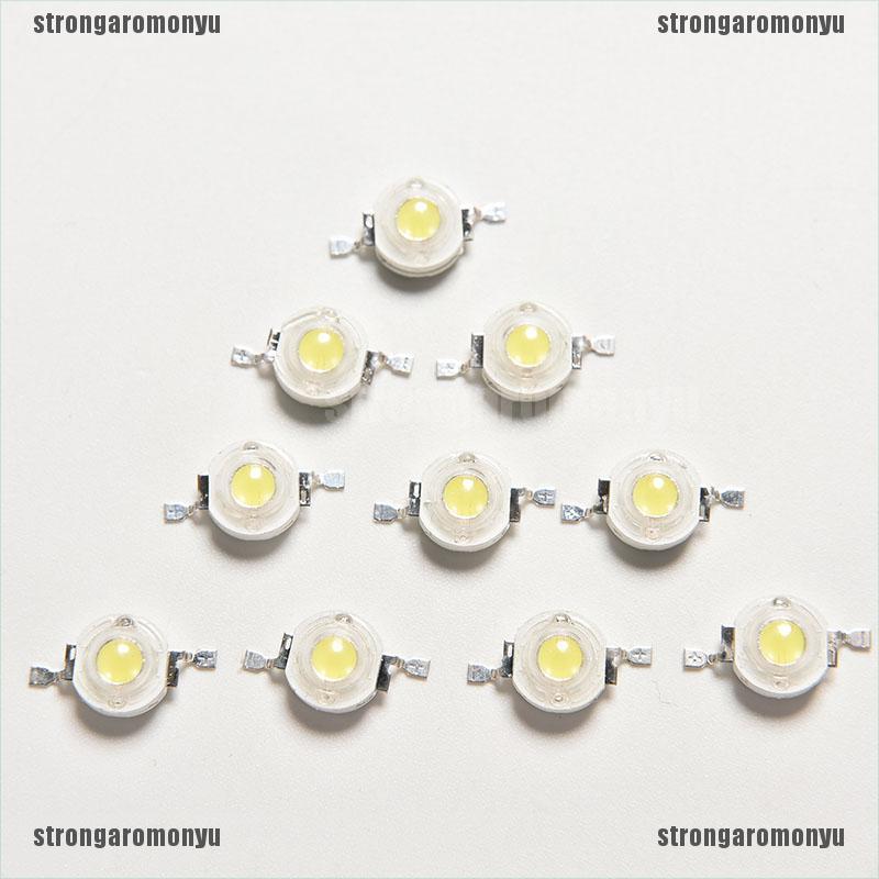 Bộ 10 Đèn Led Smd 1w Màu Trắng