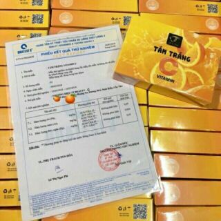 Tắm trắng cam vitamin C