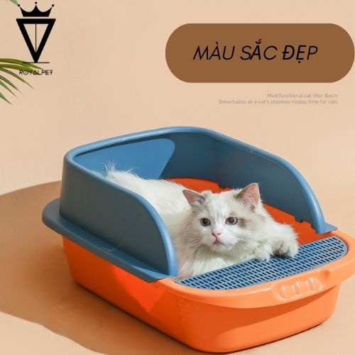 🍓KHAY CÁT CHO MÈO MÀU SẮC🍑🥯