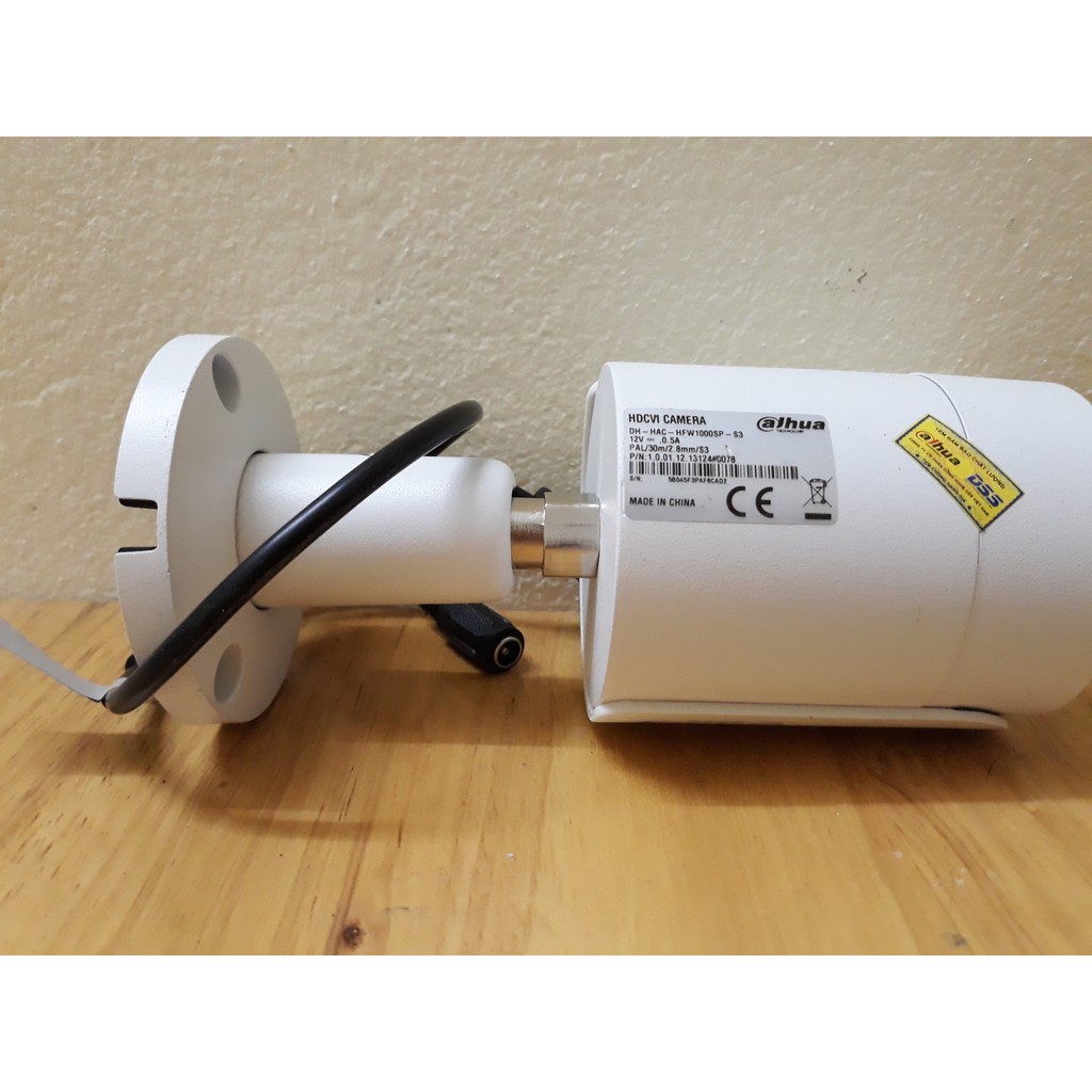 Camera Dahua 1 Mp DH-HAC-HDW1000SP-S3 - Dome Bán Cầu Trong Nhà - Hàng chính hãng 100%. | BigBuy360 - bigbuy360.vn