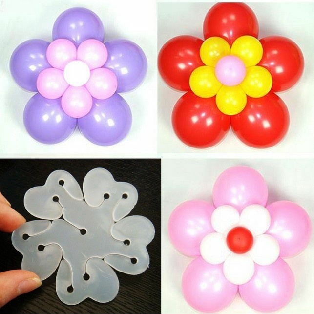 Set 10 Kẹp Nối Bong Bóng Trang Trí Tiệc Tùng / Giáng Sinh