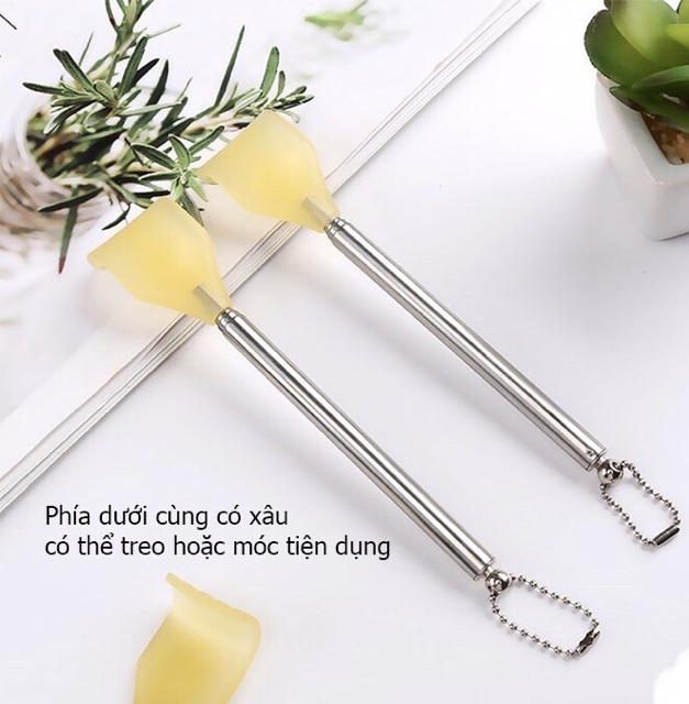 Cây Gậy Gãi Lưng Inox Nhỏ Gọn Tiện Lợi