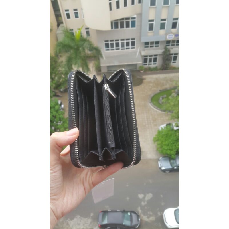 Ví Mango màu đen và hồng - hxt kèm bill