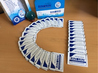 Muối rửa mũi Rinorin 30 gói.