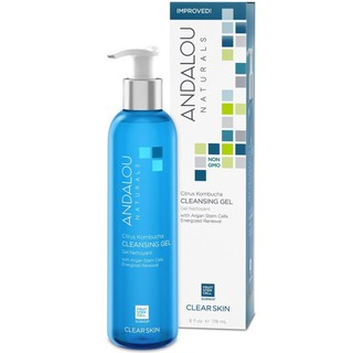 [Meoheo] Gel rửa mặt Citrus Kombucha Cleansing Gel 178ml Andalou Naturals