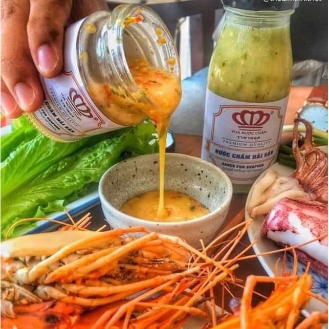Nước chấm hải sản THÁI LAN - VUA NƯỚC CHẤM 320ml_NƯỚC CHẤM HẢI SẢN ỚT ĐỎ LÁ CHANH | BigBuy360 - bigbuy360.vn