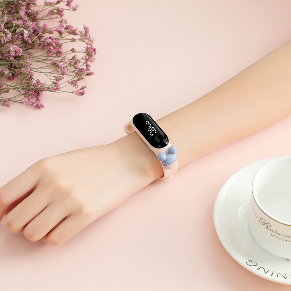 Nam nữ Đồng hồ thể thao thông thường LED Đồng hồ kỹ thuật số Cảm biến nhẹ Đồng hồ đeo tay không thấm nước | BigBuy360 - bigbuy360.vn