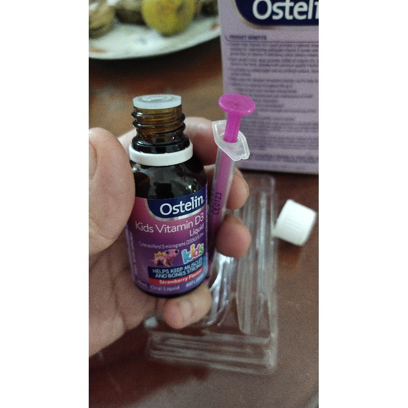 Ostelin vitamin d3 cho bé 2.4ml và 20ml
