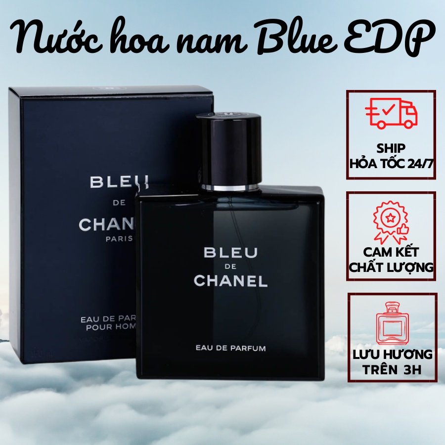 Nước hoa nam chính hãng thơm lâu, Dầu Thơm lịch lãm cho nam - Nồng độ EDP dung tích 100ml