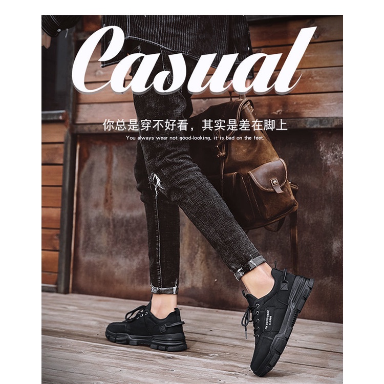 Giày thể thao thoáng khí chống thấm nước chống trượt thời trang mùa hè dành cho nam