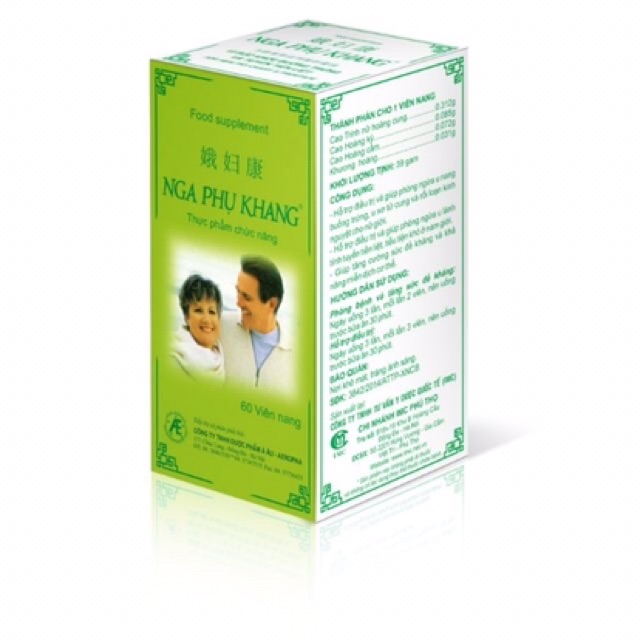 Nga phụ khang hỗ trợ điều trị u xơ tử cung, u nang buồng trứng, rối loạn kinh nguyệt...