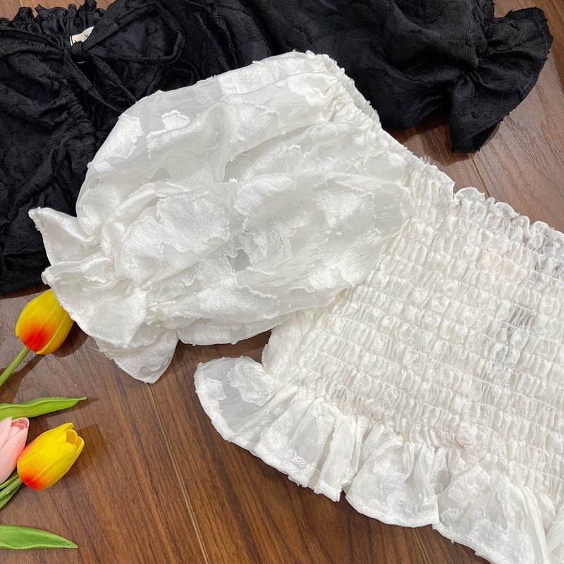 HÌNH CHÍNH CHỦ YENCLOSET- Áo croptop bèo