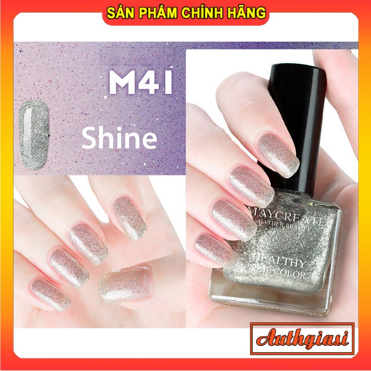 Sơn móng tay Maycreate Nail - Sơn bóc sơn lột hoàn toàn ko hại móng