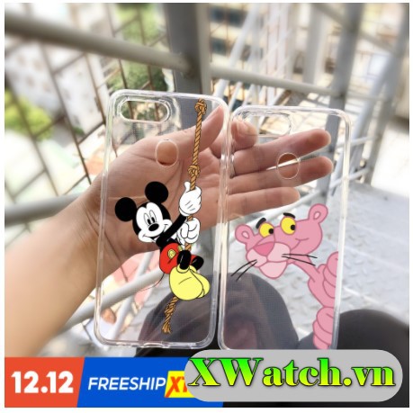 Ốp silicon Oppo F1s/A59 F3 F5 F7 F9 A1k A3s A5S A37 A33 A83… in hình cute