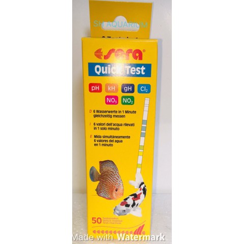 TEST CHỈ TIÊU NƯỚC SERA 6 IN 1