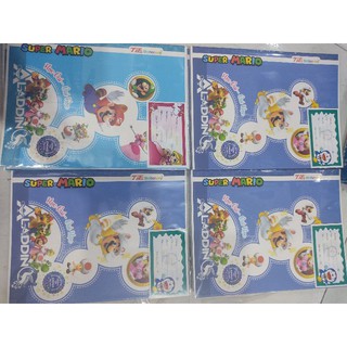 1 cuốn vở 50 trang bao bìa,  dán nhãn.