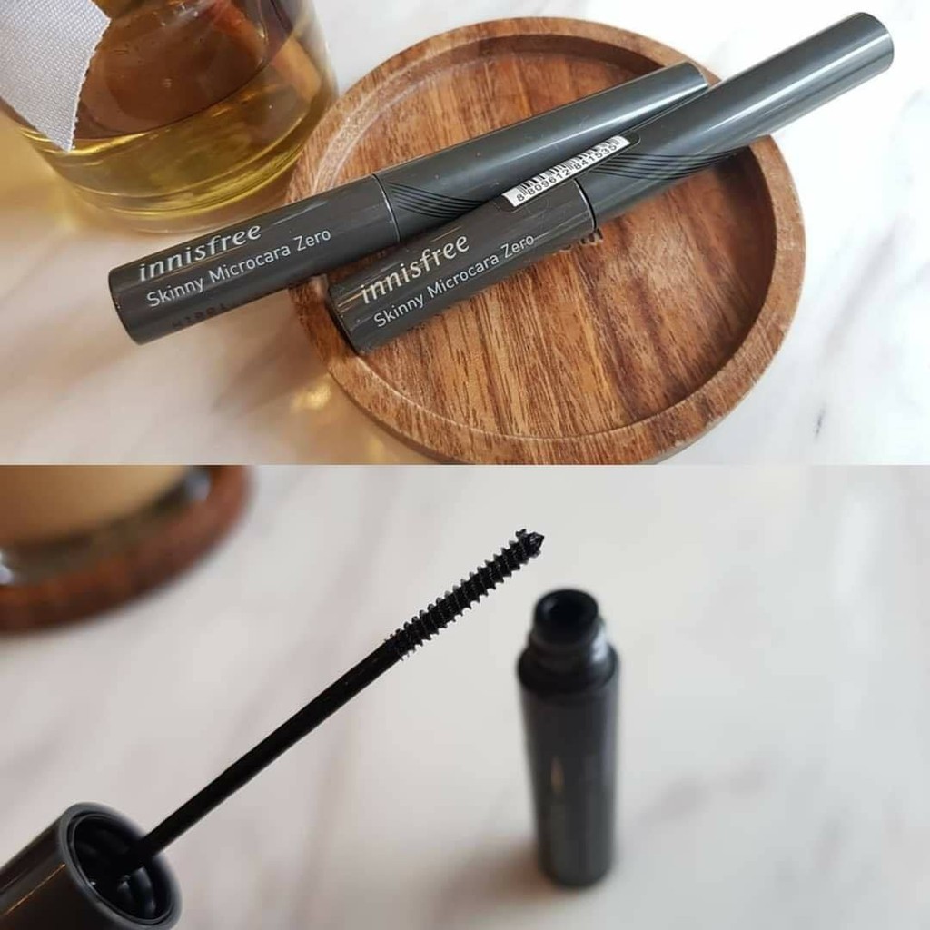 Mascara Chải Mi Siêu Mảnh Chống Trôi Innisfree Skinny Microcara Zero