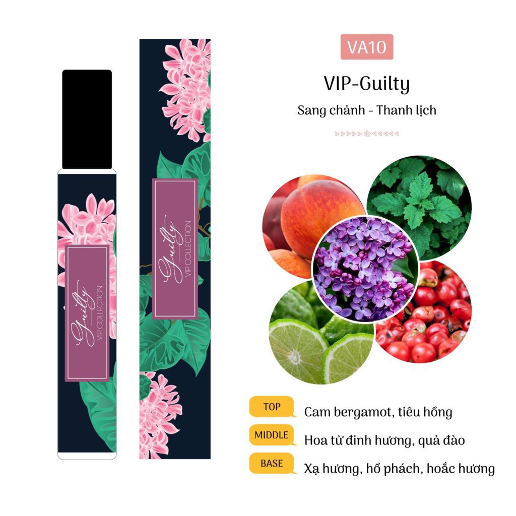 Guilty - Tinh dầu nước hoa cao cấp dành cho Nữ Jayden Boutique