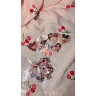 Set 16 sticker Jungkook BTS tim đáng iu hợp để niêm phong