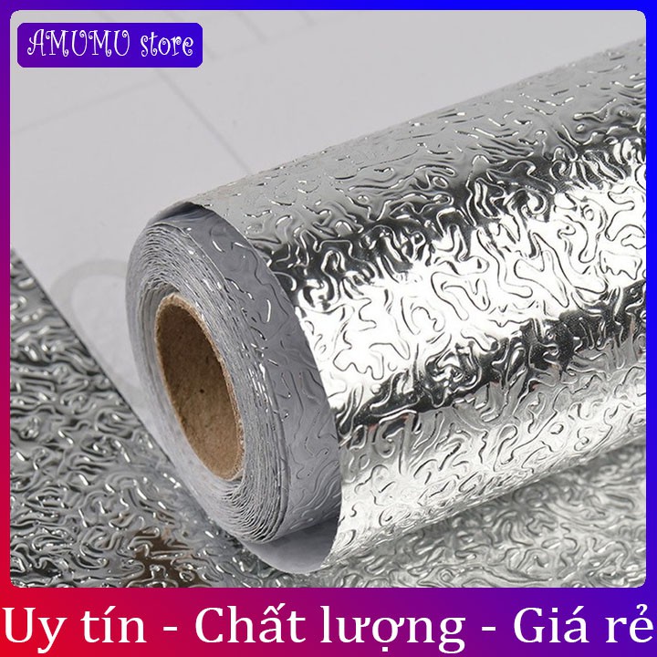 GIẤY BẠC DÁN NHÀ BẾP CHỐNG THẤM, CHỐNG BÁM BẨN ĐA NĂNG 61*10m