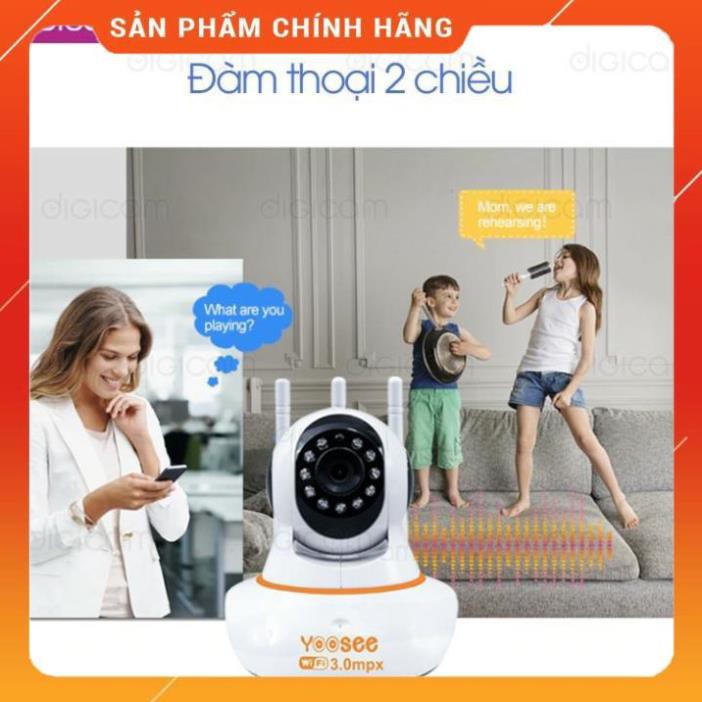[FREESHIP - Bảo hành 12 tháng] Camera IP YooSee 3.0mpx - Ultra HD 2K Siêu nét | BigBuy360 - bigbuy360.vn