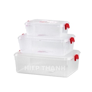 Hộp đựng thực phẩm - hộp lanh nhựa hiệp thành - nhỏ, trung, lớn