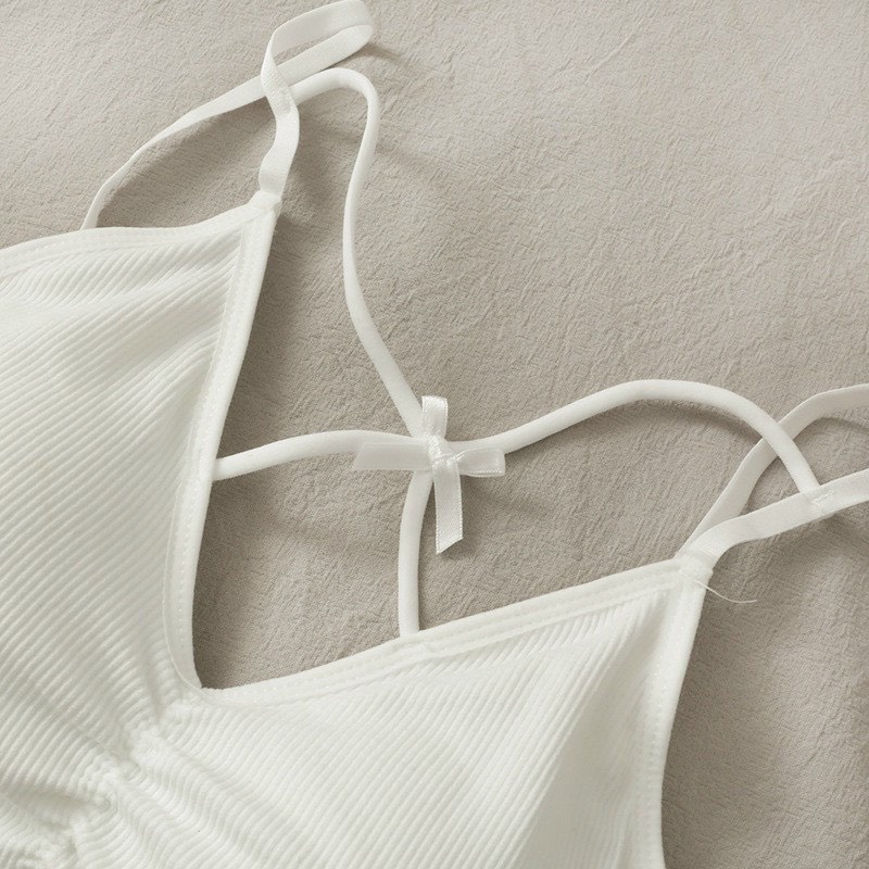 Áo Bra nữ 2 dây đan chéo thắt nơ hở lưng sexy quyến rũ