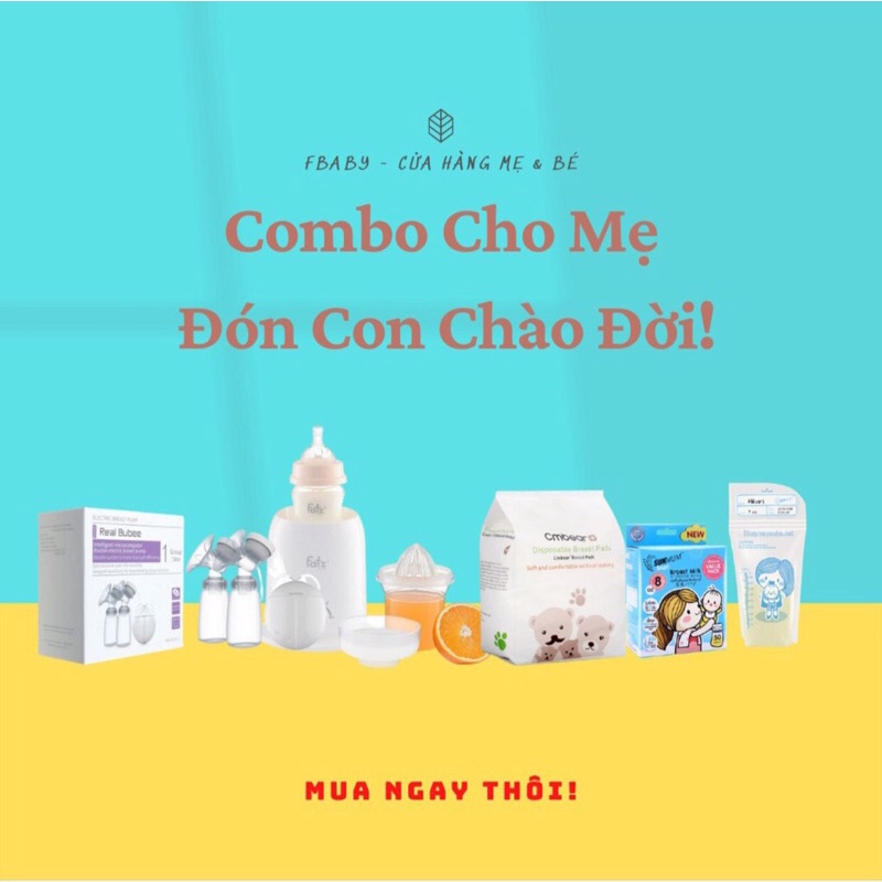 Combo Máy hâm sữa/máy hút sữa/Thấm sữa/túi trữ sữa