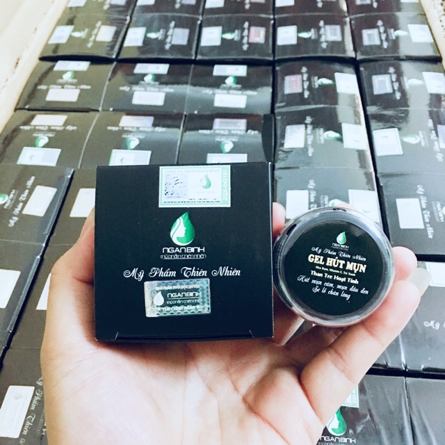 (MUA 1 TẶNG 1,tổng 2 gel than) gel lột mụn than tre chính hãng,gel hút mụn than tre hoạt tính ngân bình sịn