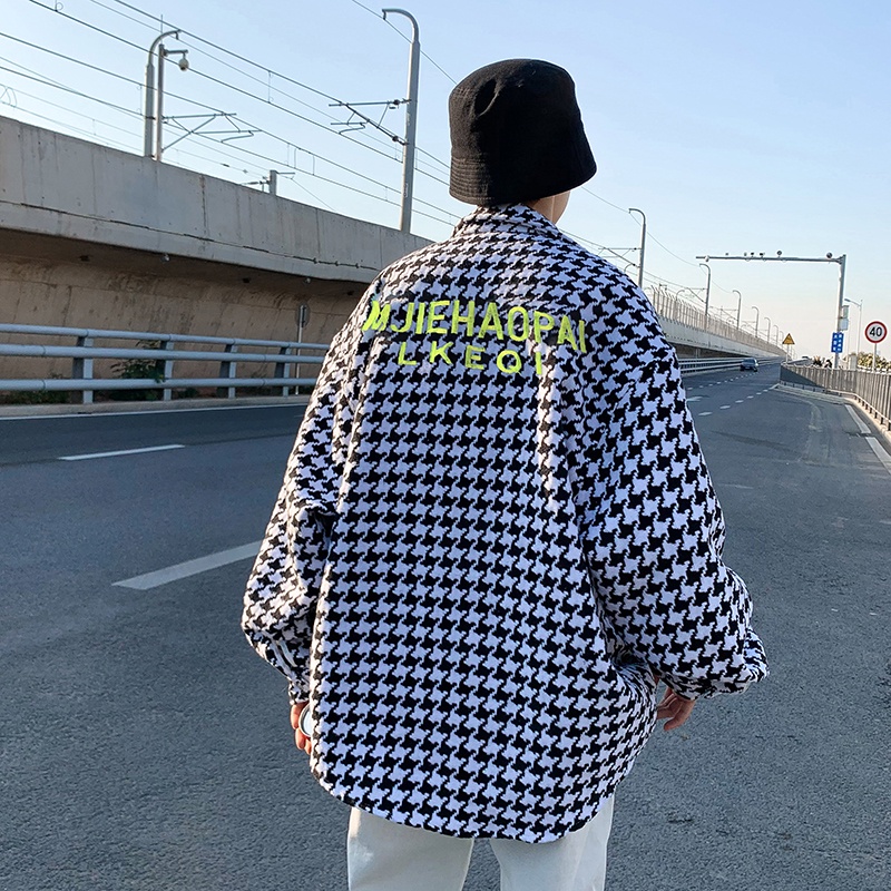 Áo khoác sơ mi phong cách Retro cá tính | BigBuy360 - bigbuy360.vn