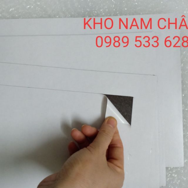Nam châm a4 băng keo 0.5mm