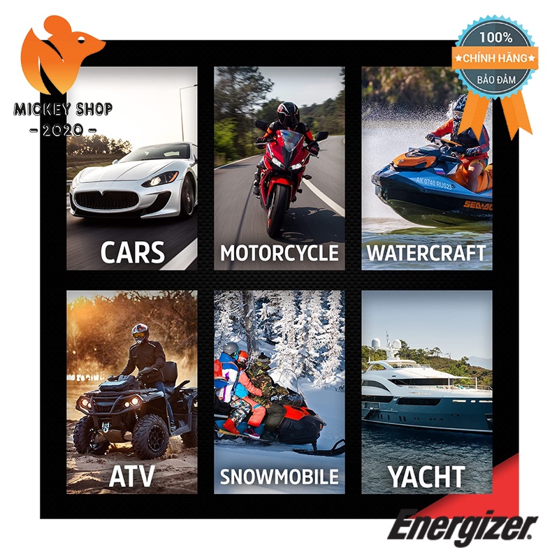 BỘ KÍCH BÌNH ĐA NĂNG Energizer 1000A - Mã ENJ1000 - BẢO HÀNH 12 THÁNg