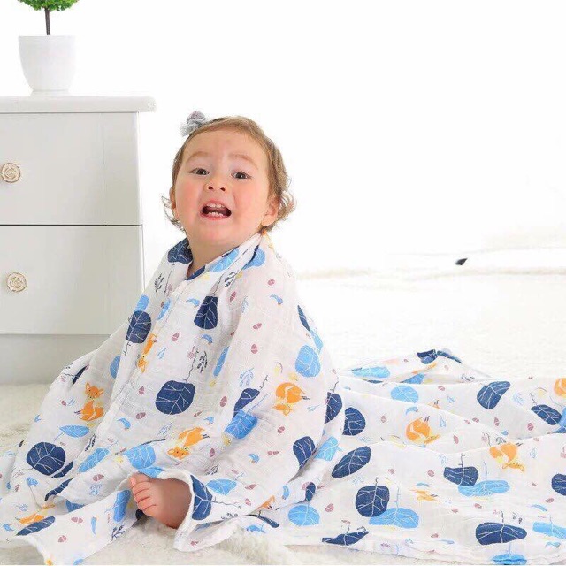 Khăn sợi tre cho bé