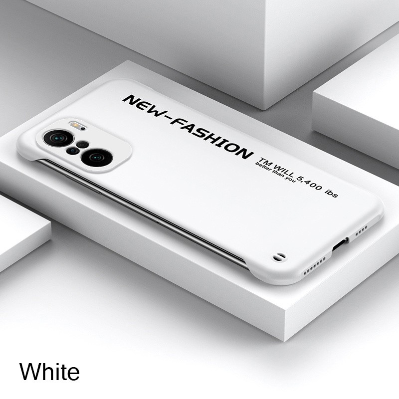 Ốp điện thoại nhựa cứng siêu mỏng mặt nhám không viền cao cấp cho Xiaomi Poco F3 5g